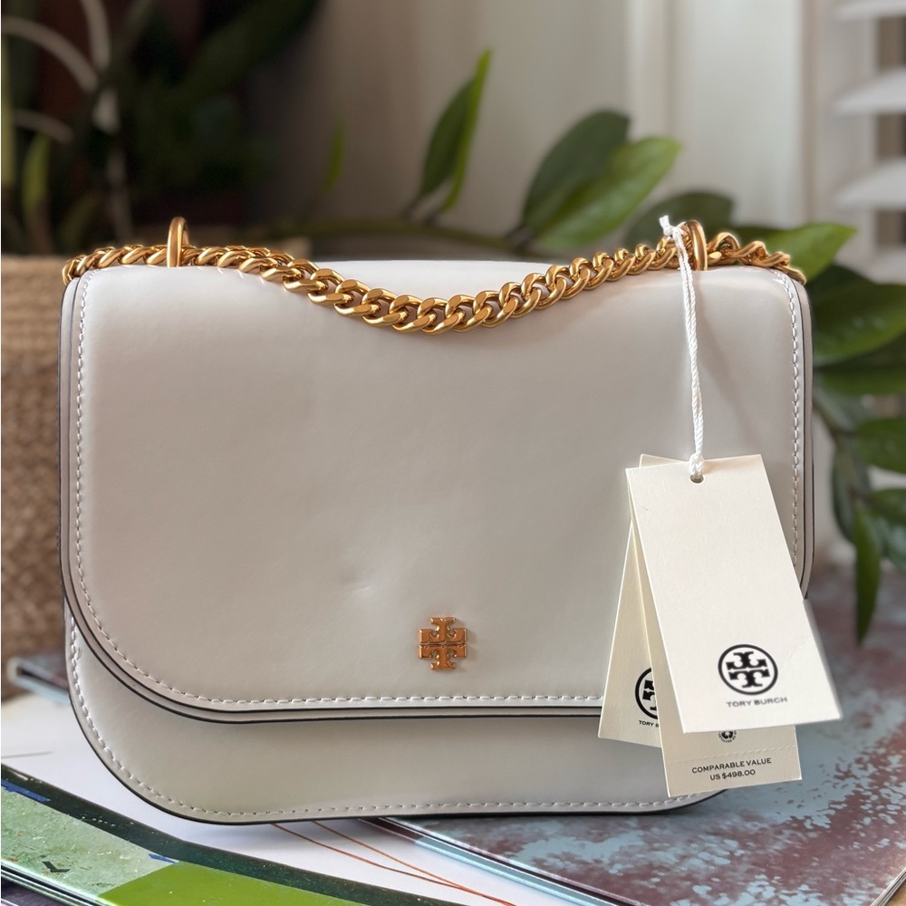 TORY BURCH- NWT Emerson Patent Leather purse
